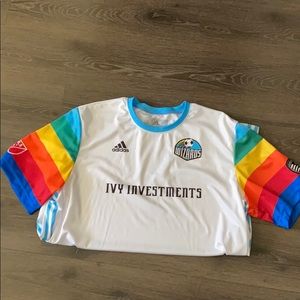 Sporting Kansas City throwback Wiz Adidas Jersey